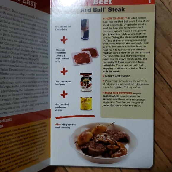 Cook book for Dad ? "A man A Can and A plan" - Picture 2 of 3